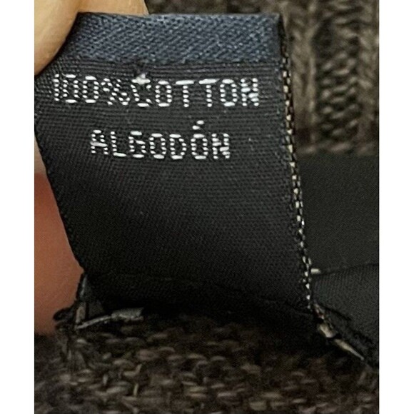 Dockers Mens XL Gray Long Sleeve 1/4 Zip Up Pullover Sweater 100% Cotton Used - Picture 3 of 6